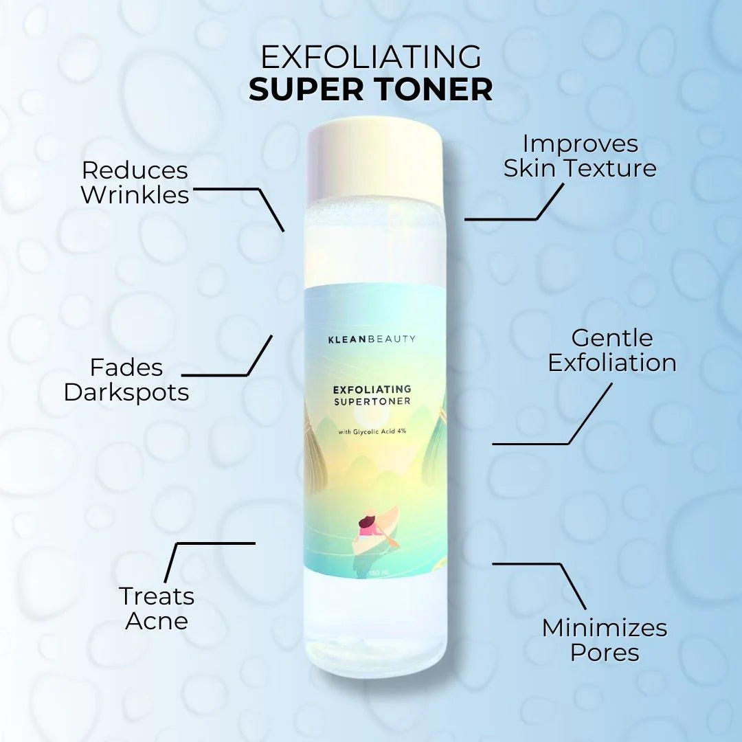 Klean Beauty Exfoliating Supertoner