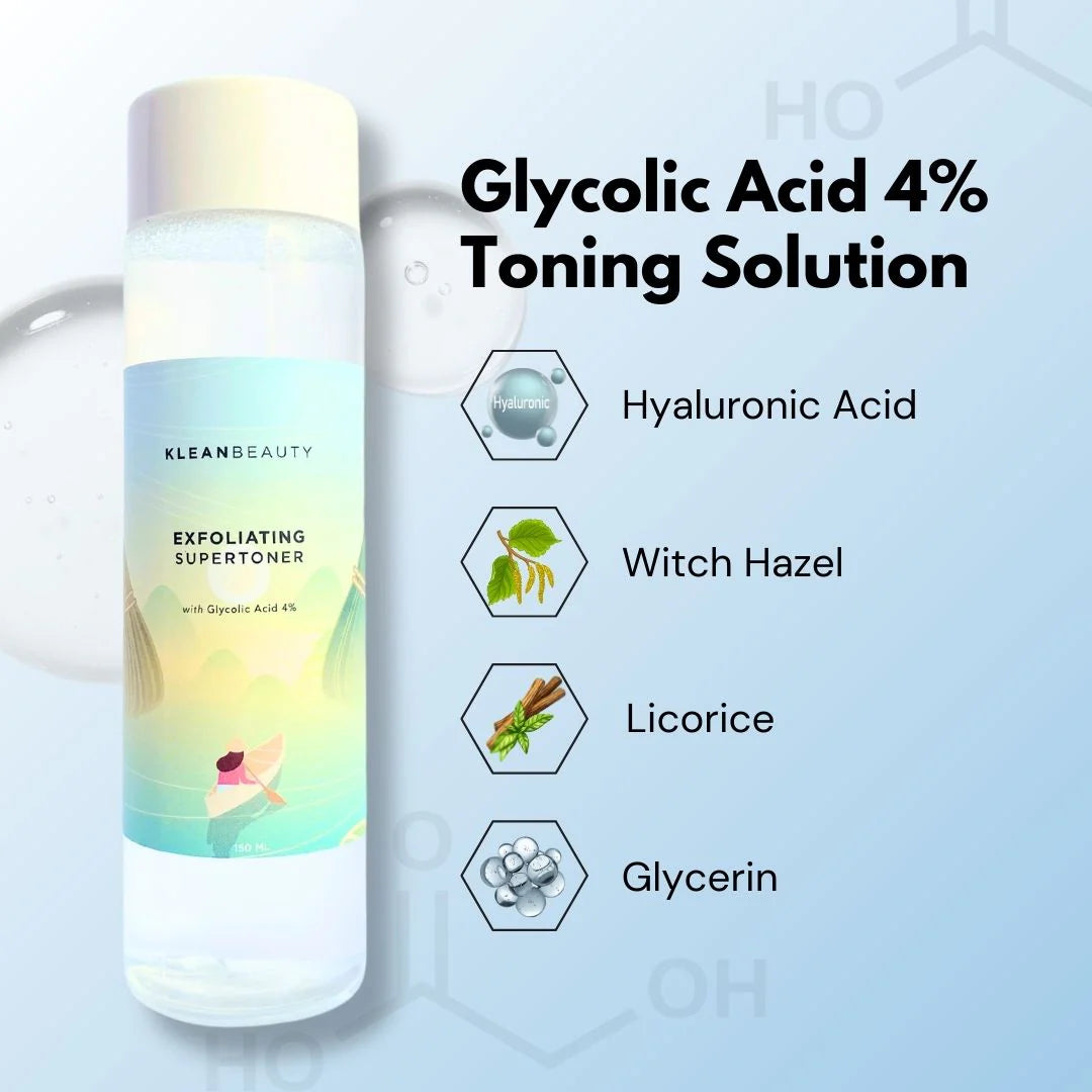 Klean Beauty Exfoliating Supertoner