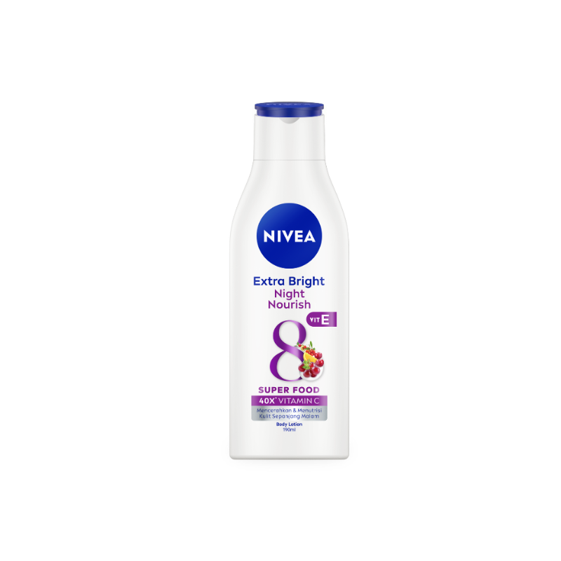 Nivea Extra Bright Night Nourish Vitamin E Lotion - 190ml
