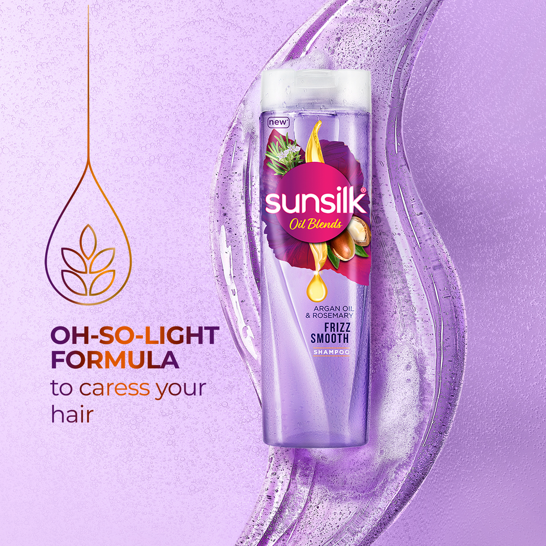 Sunsilk Rosemary & Argan Oil Shampoo 380ml