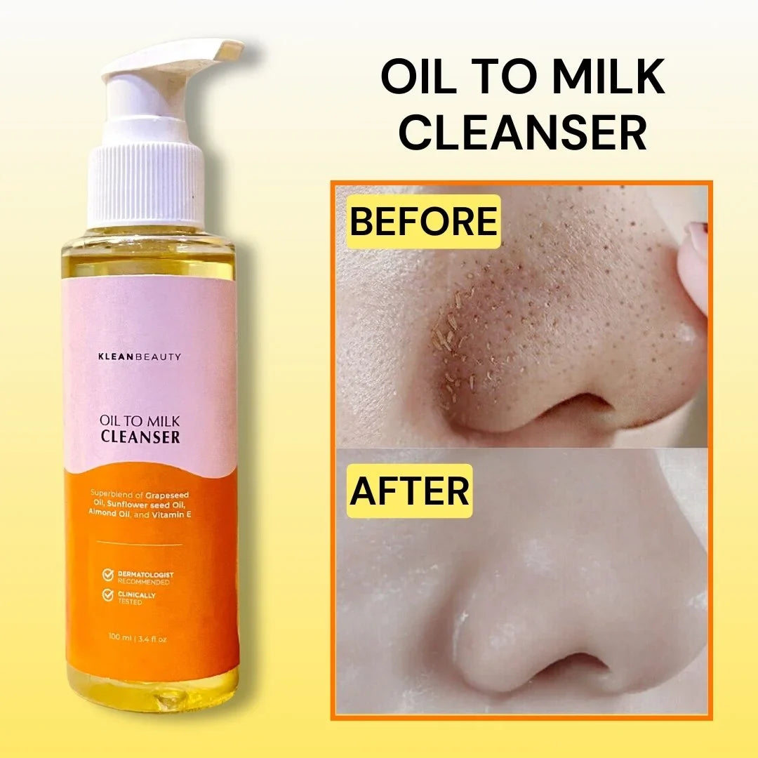 Klean Beauty Oil to Milky Cleanser - 120ml