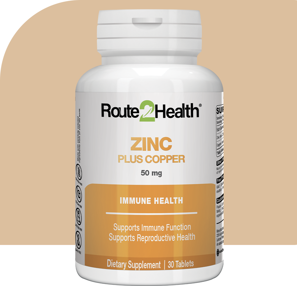 Route2Health Zinc Plus Copper