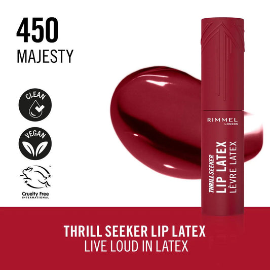 Rimmel London - Thrill Seeker Lip Latex 450 - Majesty