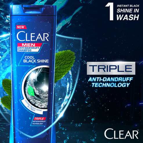 Clear shampoo Black Shine - 380ml