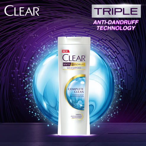 Clear Shampoo Complete Clean 185ml