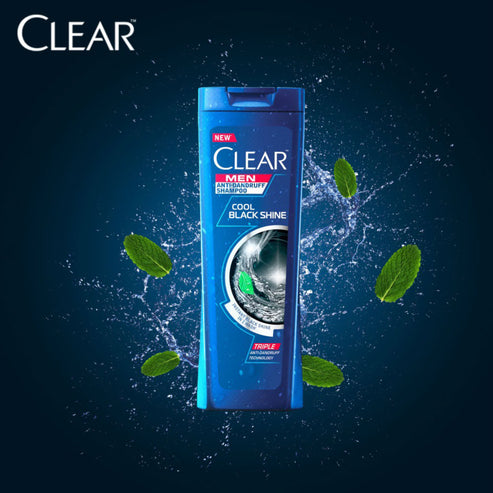 Clear Shampoo Black Shine 185ml