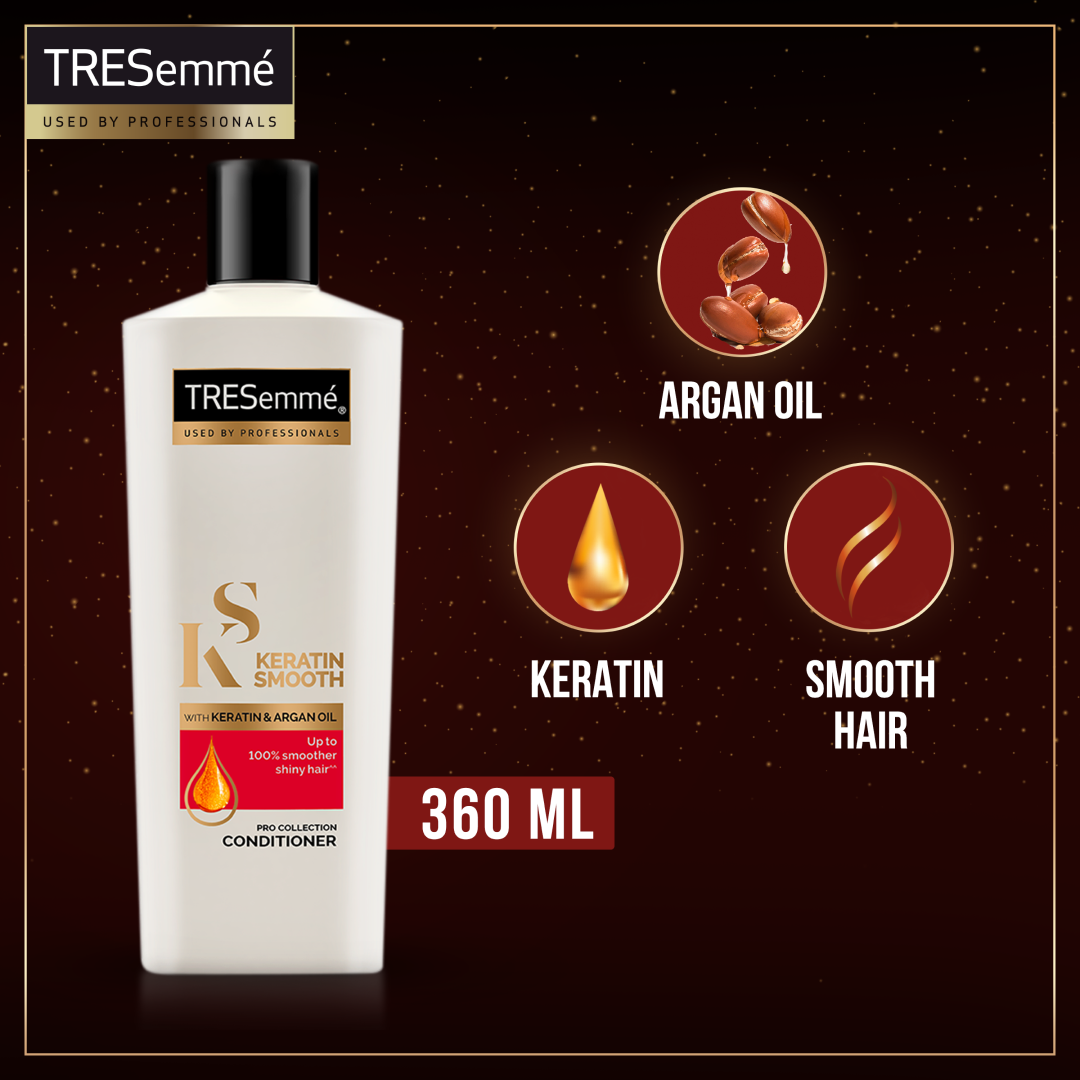 Tresemme PRO Conditioner Keratin Smooth - 360ml