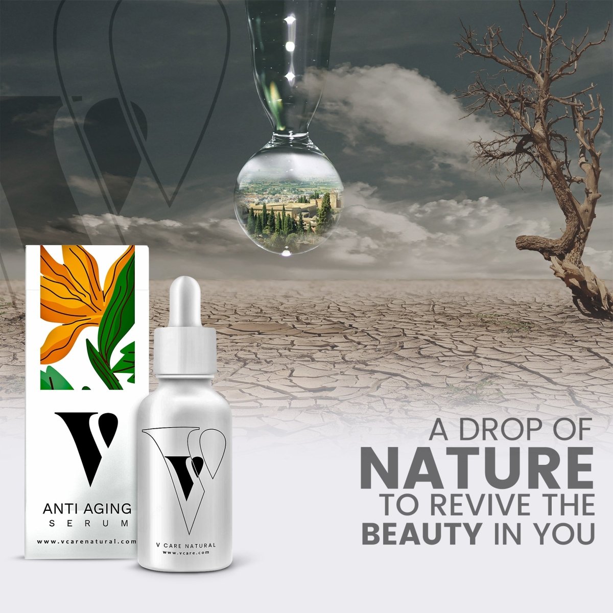 VCARE Natural Anti-Aging Serum - Vcare Natural