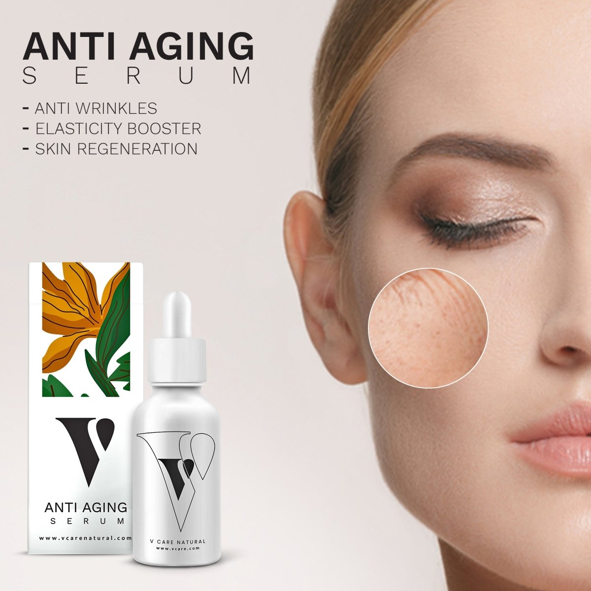 VCARE Natural Anti-Aging Serum - Vcare Natural