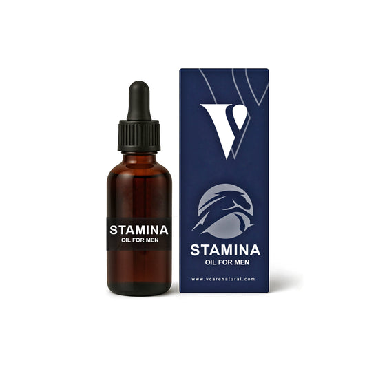 Vcare Natural Men's Timing Delay Oil – Herbal Performance Enhancer