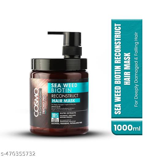 Cosmo Professional Sea Weed Biotin Reconstruct Hair Mask - 1000ml