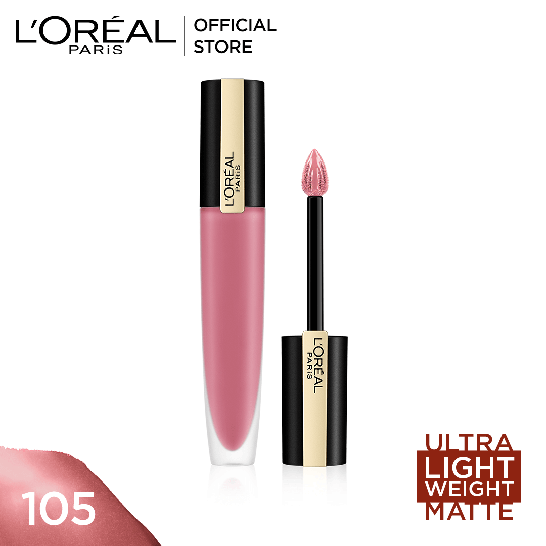 Loreal Rouge Signature Matte Colored Ink - 105 Rule - Premium Health & Beauty from Loreal Makeup - Just Rs 2719! Shop now at Cozmetica