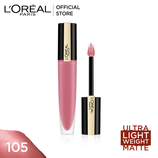 Loreal Rouge Signature Matte Colored Ink - 105 Rule - Premium Health & Beauty from Loreal Makeup - Just Rs 2719! Shop now at Cozmetica
