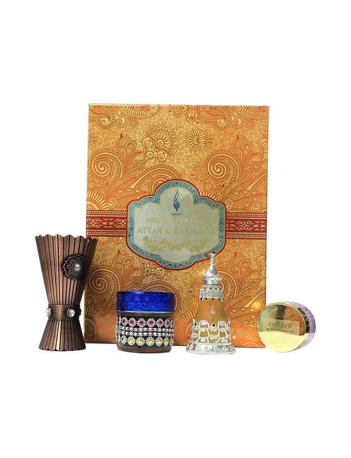 Hemani Bakhour Gift Set 4 In 1 - Premium  from Hemani - Just Rs 3090.00! Shop now at Cozmetica