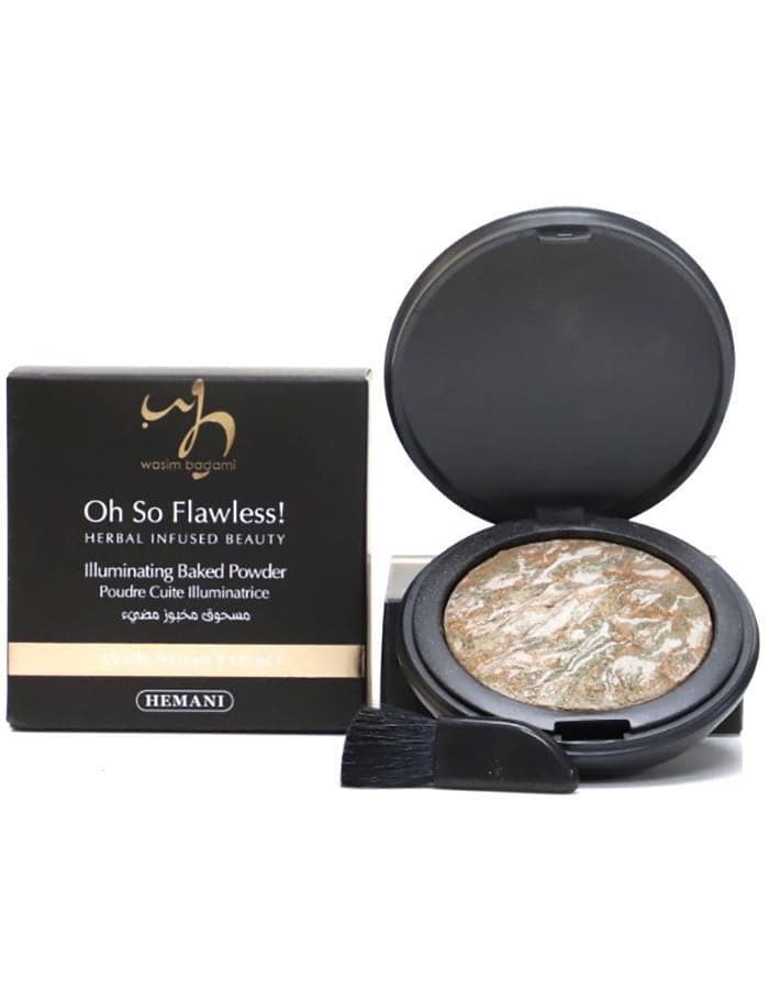 Hemani Herbal Infused Beauty Illuminating Baking Powder 219 Pearlescent - Premium  from Hemani - Just Rs 1545.00! Shop now at Cozmetica