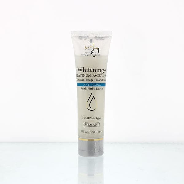 Hemani Whitening+ Platinum Face Wash - Premium  from Hemani - Just Rs 610.00! Shop now at Cozmetica