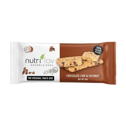 Hemani Nutrilov Chocolate Chip & Coconut Bar 40G - Premium  from Hemani - Just Rs 135.00! Shop now at Cozmetica