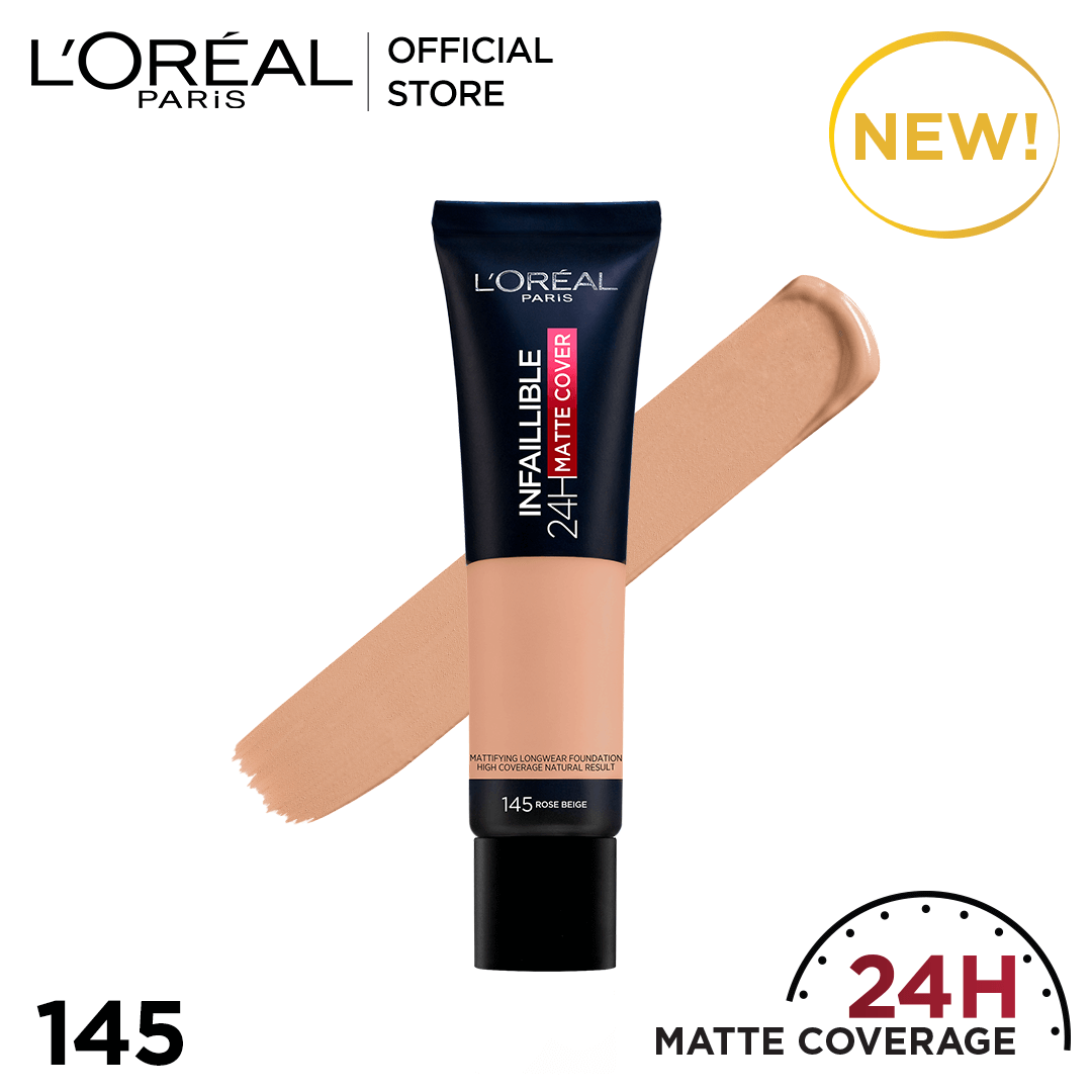 Loreal Infallible 24Hr Matte Cover Foundation - 175 Sand - Premium Health & Beauty from Loreal Makeup - Just Rs 2286! Shop now at Cozmetica