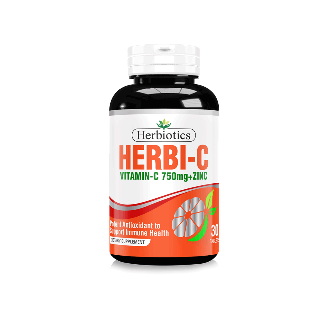 Herbiotics Herbi-C - 30 Tablets - Premium Health & Beauty from Herbiotics - Just Rs 550.00! Shop now at Cozmetica