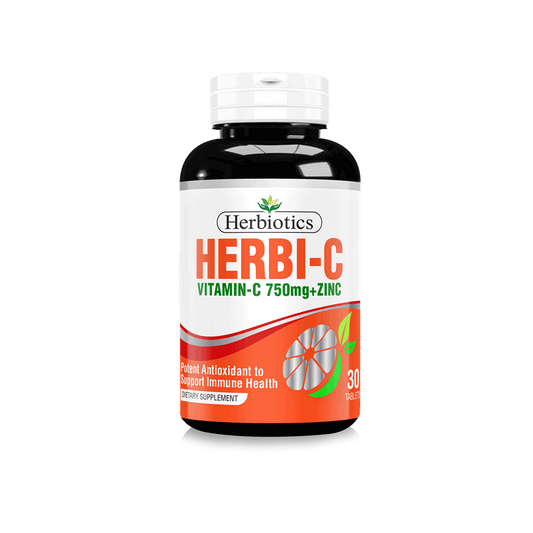 Herbiotics Herbi-C - 30 Tablets - Premium Health & Beauty from Herbiotics - Just Rs 550.00! Shop now at Cozmetica