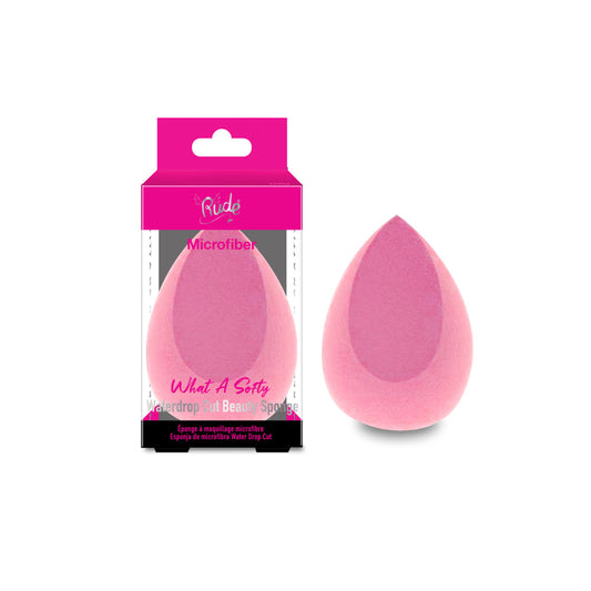 Rude What A Softy Microfiber Waterdrop Cut Beauty Sponge
