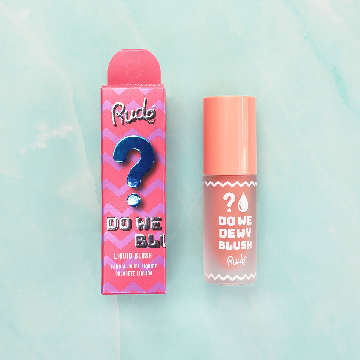Rude Do We Dewy Liquid Blush