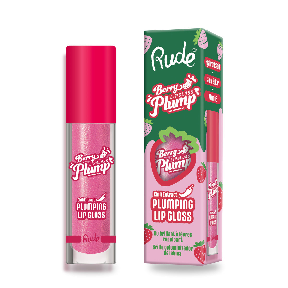 Rude Berry Juicy Plumping Lip Gloss