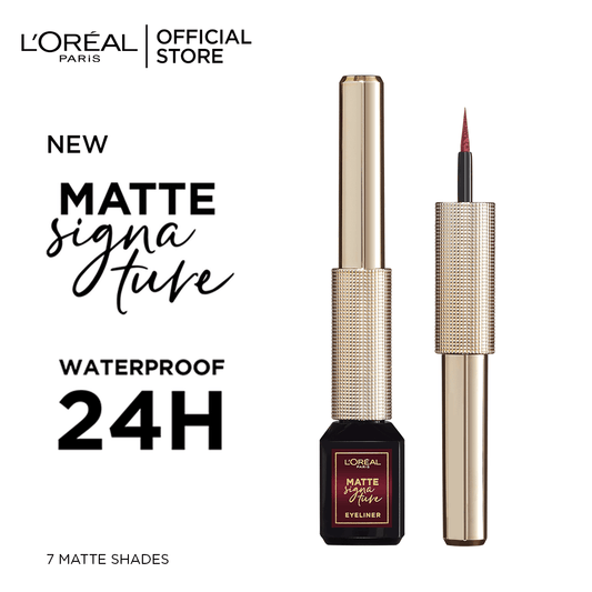 Loreal Liner Signature Liquid Eyeliner - Burgundy - Premium Health & Beauty from Loreal Makeup - Just Rs 2464! Shop now at Cozmetica