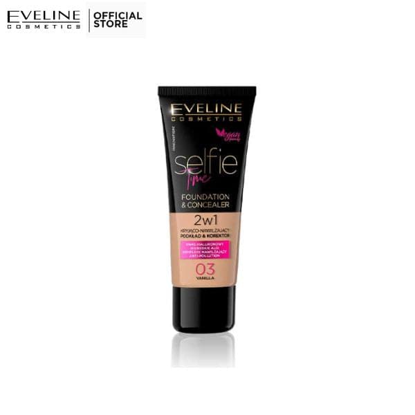 Eveline Selfie Time Foundation & Concealer - 03 Vanilla