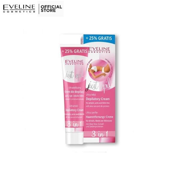 Eveline Hair Removing Cream For Armpits,Arms & Bikini Lines- 125ml