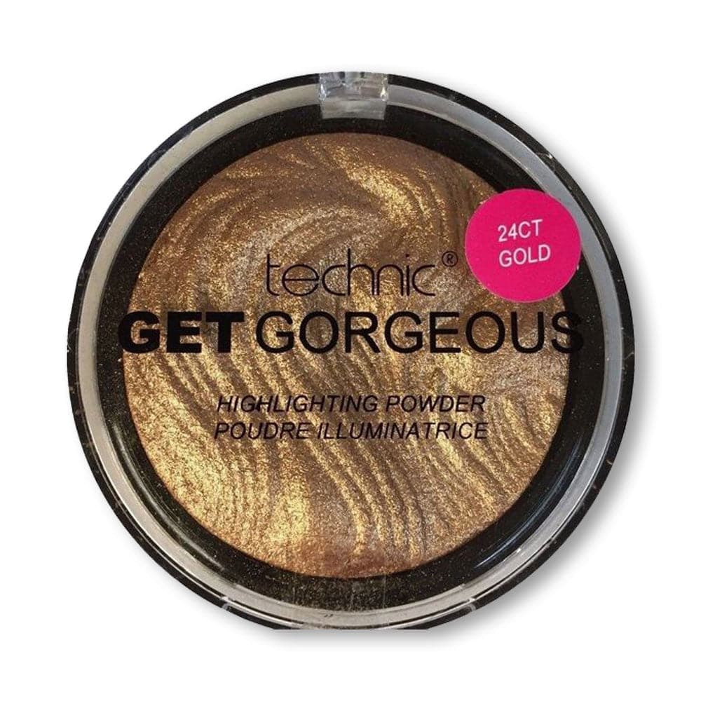Technic Get Gorgeous 24CT Gold Highlighter Powder - Premium Health & Beauty from Technic - Just Rs 990! Shop now at Cozmetica