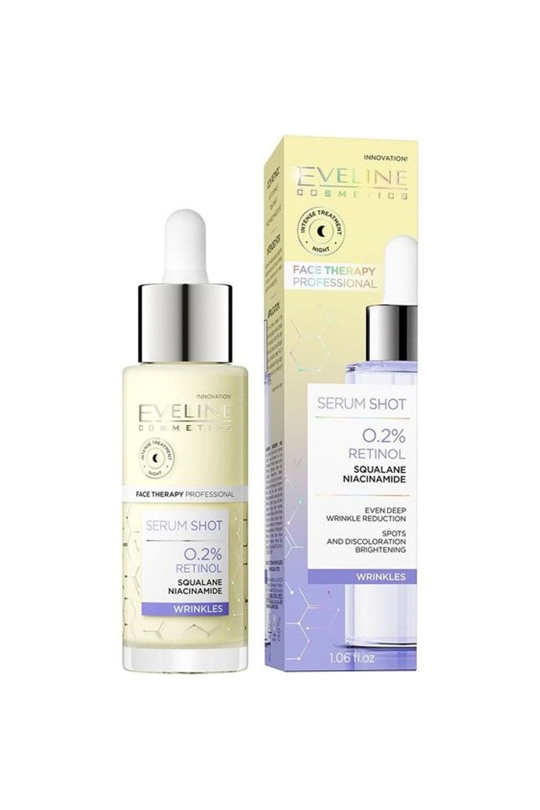 Eveline Serum Shot 0.2% Retinol Squalane Niacinamide - 30ml
