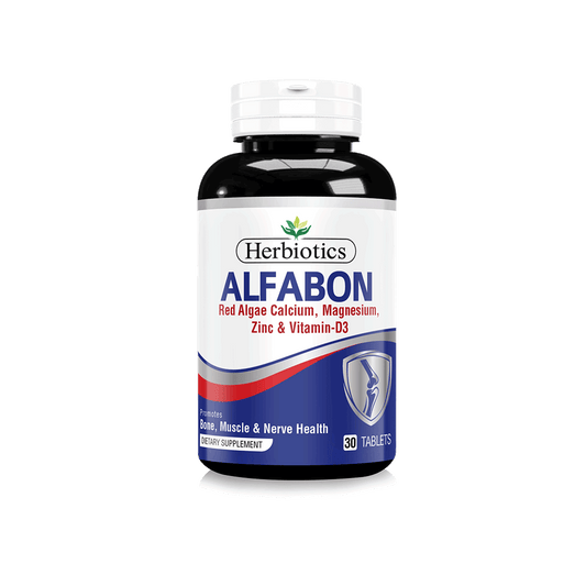 Herbiotics Alfabon - 30 Tablets - Premium Health & Beauty from Herbiotics - Just Rs 850.00! Shop now at Cozmetica