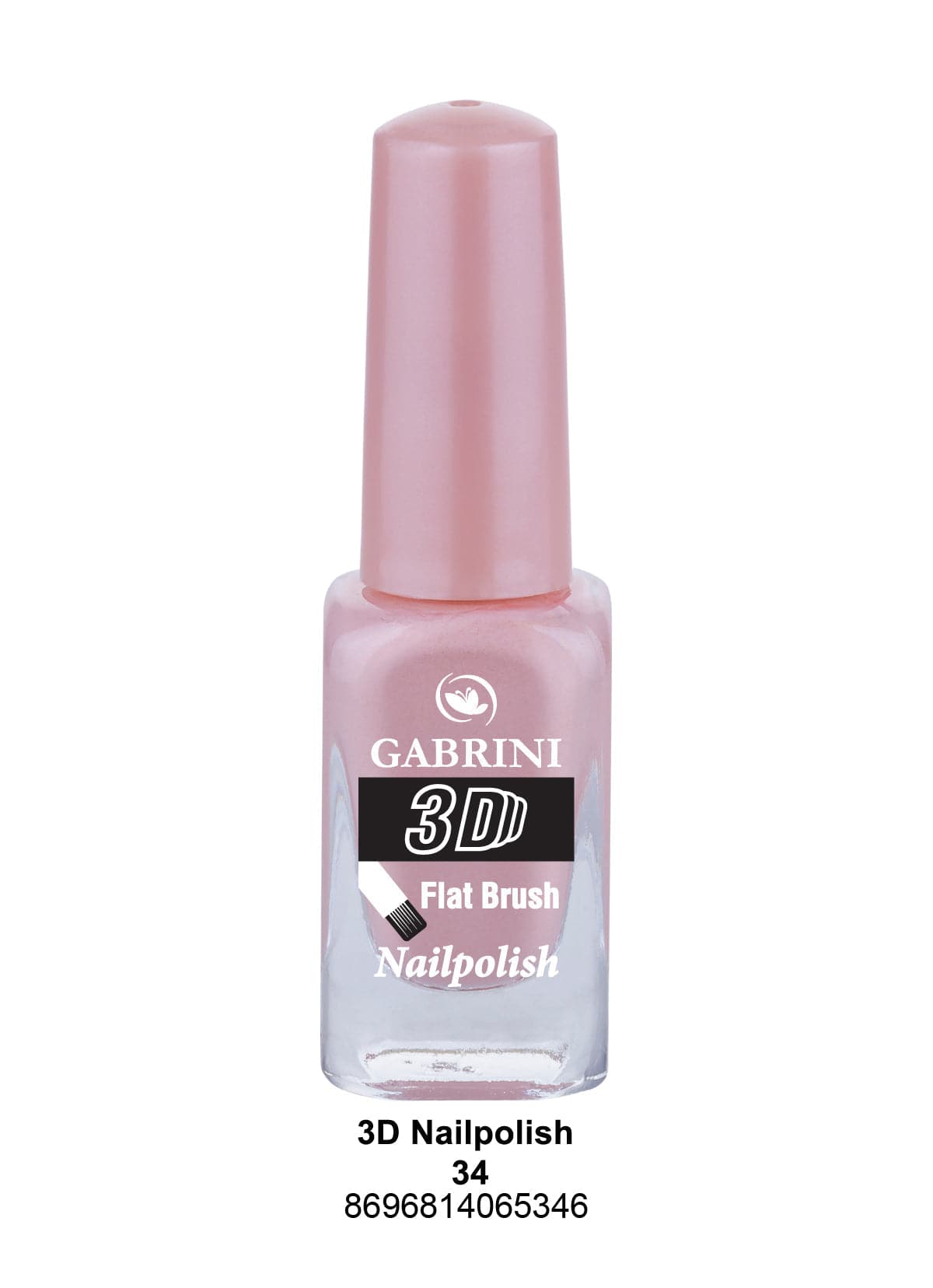 Gabrini 3D Nail Polish # 34 - Premium Nail Polish from Gabrini - Just Rs 475! Shop now at Cozmetica