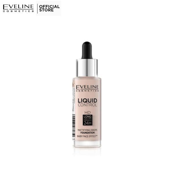 Eveline Liquid Control Mattifying Drops Foundation - 5 Ivory