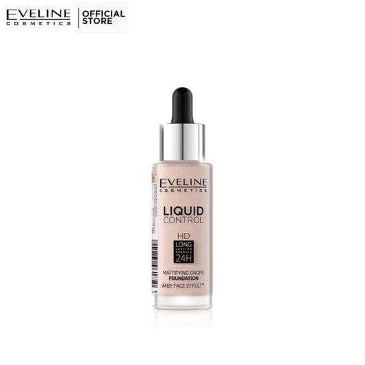 Eveline Liquid Control Mattifying Drops Foundation - 5 Ivory