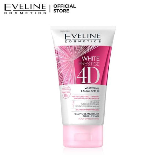 Eveline White Prestige 4D Whitening Facial Scrub - 150ml