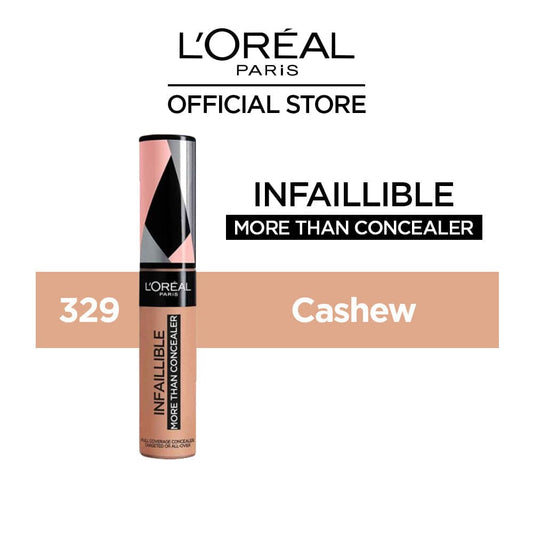 LOreal Paris Infallible More Than Concealer - 329 Cashew - Premium Health & Beauty from Loreal Makeup - Just Rs 2889! Shop now at Cozmetica