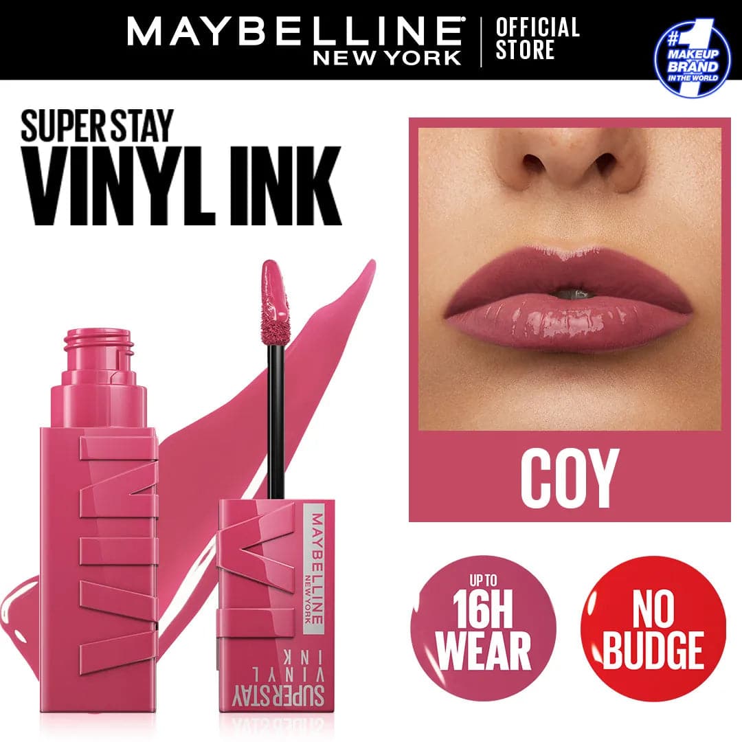 Maybelline NY Super Stay Vinyl Ink Longwear Liquid Lipcolor - Premium Lipstick from Maybelline - Just Rs 2249! Shop now at Cozmetica