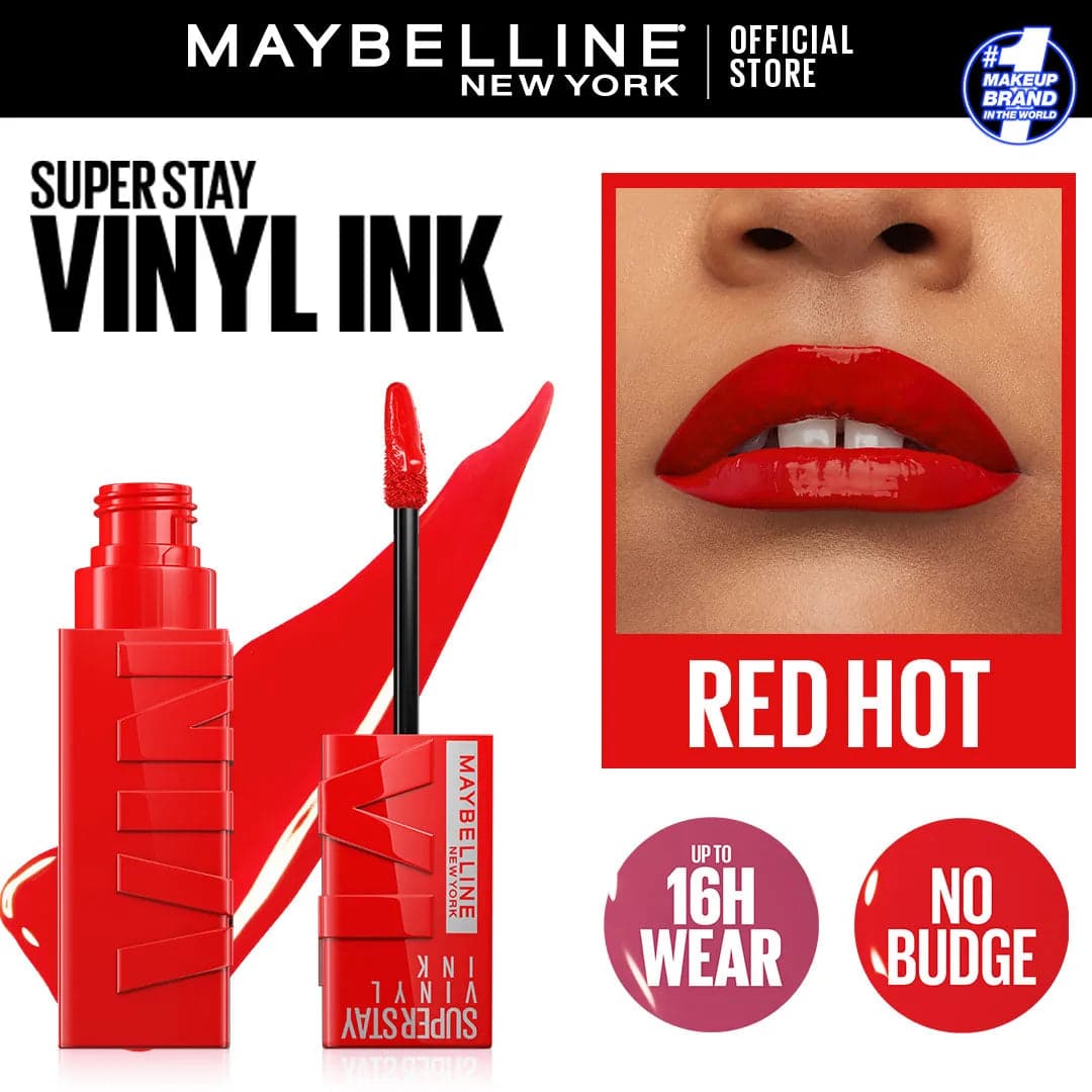 Maybelline NY Super Stay Vinyl Ink Longwear Liquid Lipcolor - Premium Lipstick from Maybelline - Just Rs 2249! Shop now at Cozmetica