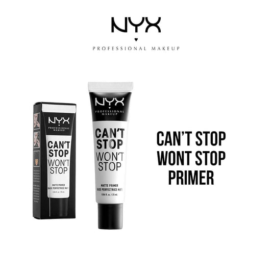 Nyx Cant Stop Wont Stop Matte Primer - Premium Face Primer from NYX - Just Rs 2099! Shop now at Cozmetica