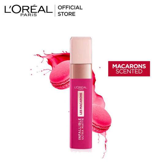 Loreal Infaillible Les Macarons Liquid Lipstick - 838 berry Cherie - Premium Health & Beauty from Loreal Makeup - Just Rs 2762! Shop now at Cozmetica