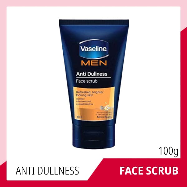 Vaseline Men Anti Dullness Scrub - 100gm - Premium Health & Beauty from Vaseline - Just Rs 299.00! Shop now at Cozmetica