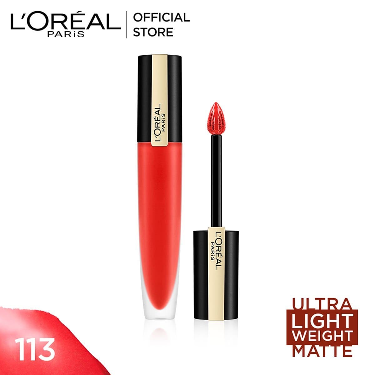 Loreal Rouge Signature Matte Colored Ink - 113 I Don't - Premium Health & Beauty from Loreal Makeup - Just Rs 2719! Shop now at Cozmetica
