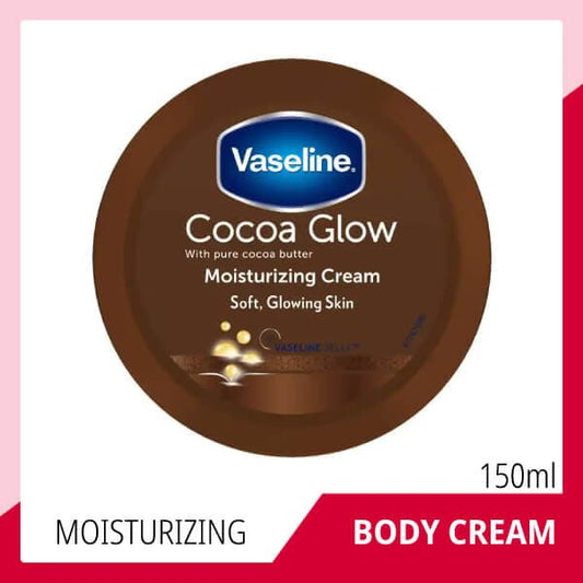 Vaseline Cocoa Glow Body Cream - 150ml - Premium Health & Beauty from Vaseline - Just Rs 455.00! Shop now at Cozmetica