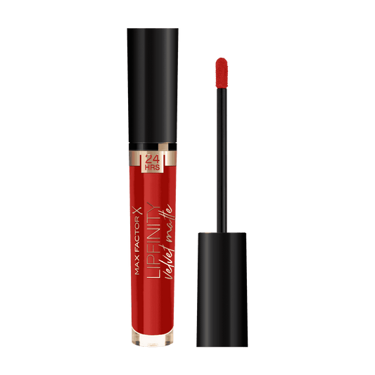 Max Factor Lipfinity Velvet Matte Liquid Lip - 025 Red Luxry