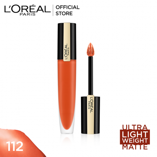 Loreal Rouge Signature Matte Colored Ink - 112 i Acheive - Premium Health & Beauty from Loreal Makeup - Just Rs 2379! Shop now at Cozmetica