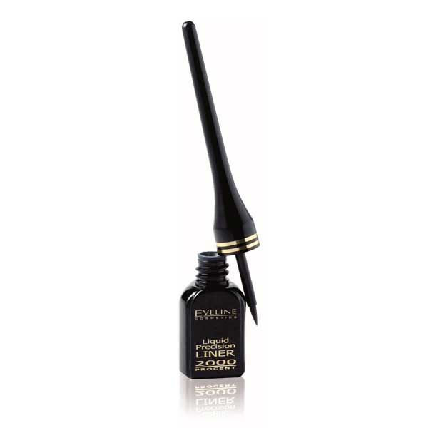 Eveline Liquid Eyeliner Precision 2000% - Black Matt