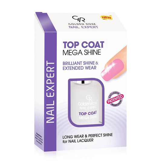 Golden Rose Nail Expert Top Coat Mega Shine - Premium  from Golden Rose - Just Rs 780! Shop now at Cozmetica