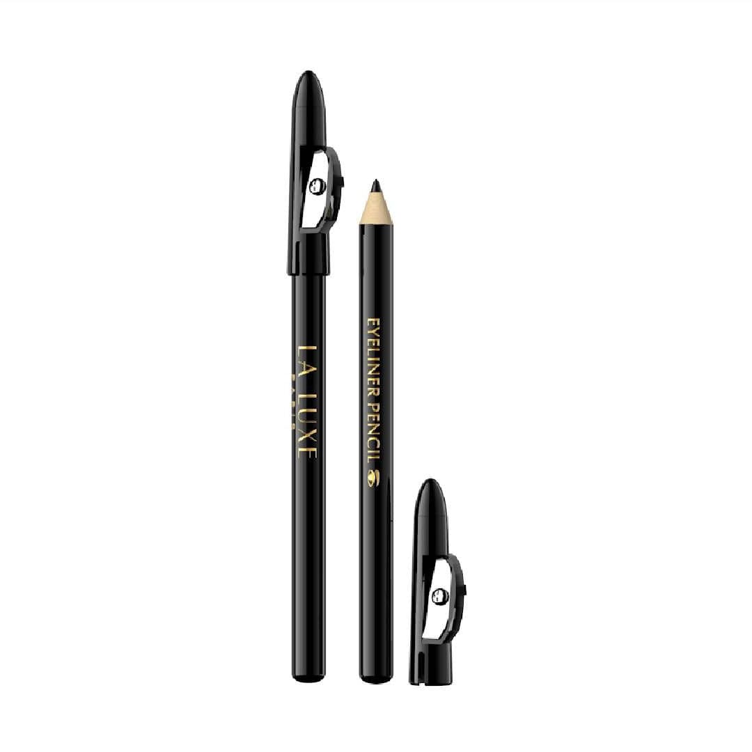 Eveline Eyeliner Pencil With Sharpener - Black